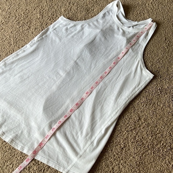 Lululemon All Tied Up White Tank Top - Picture 9 of 10